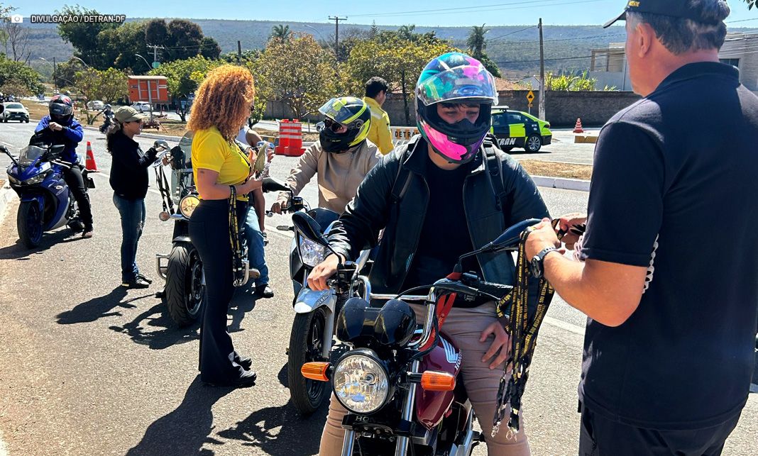 Ação educativa vai orientar sobre condução segura de motocicletas