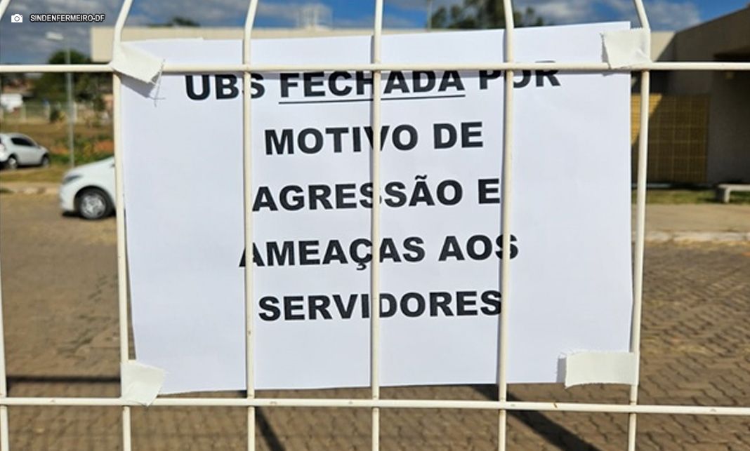 Enfermeira é agredida em UBS de Samambaia