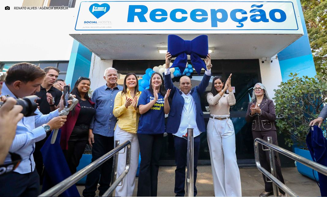 Ibaneis inaugura primeiro hotel social do DF com capacidade para 200 vagas