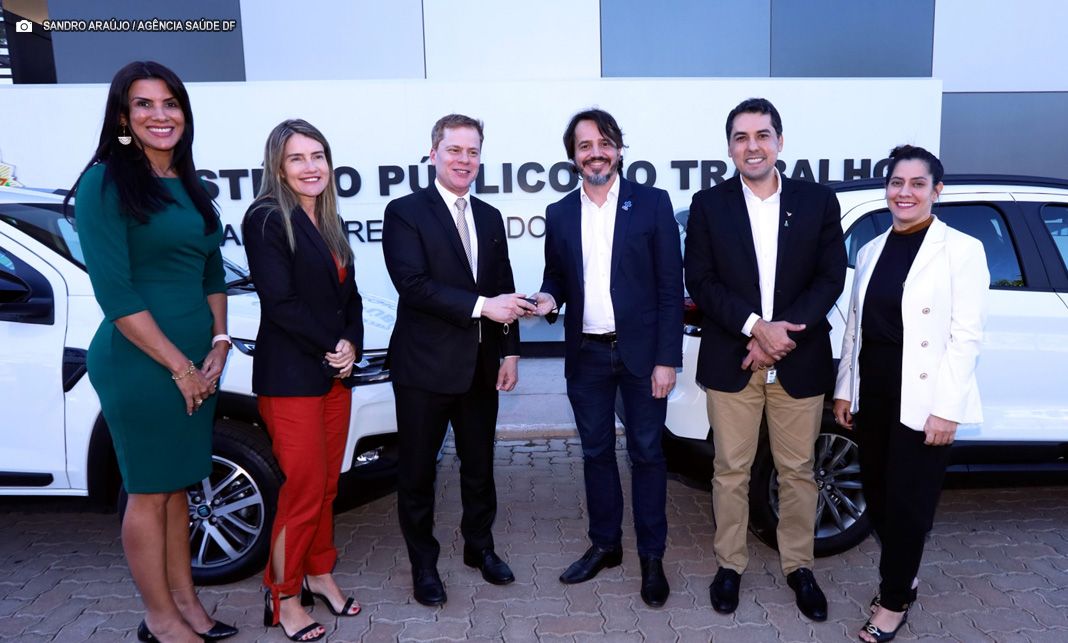 Saúde do DF recebe veículos do Ministério Público do Trabalho