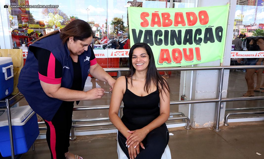 DF terá 50 locais de vacinação neste sábado