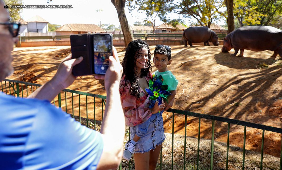 Zoológico de Brasília reabre com funcionamento diário durante o mês de julho