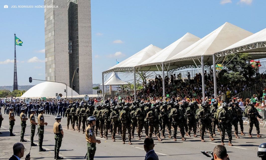 Policiamento reforça desfile cívico de 7 de Setembro no DF