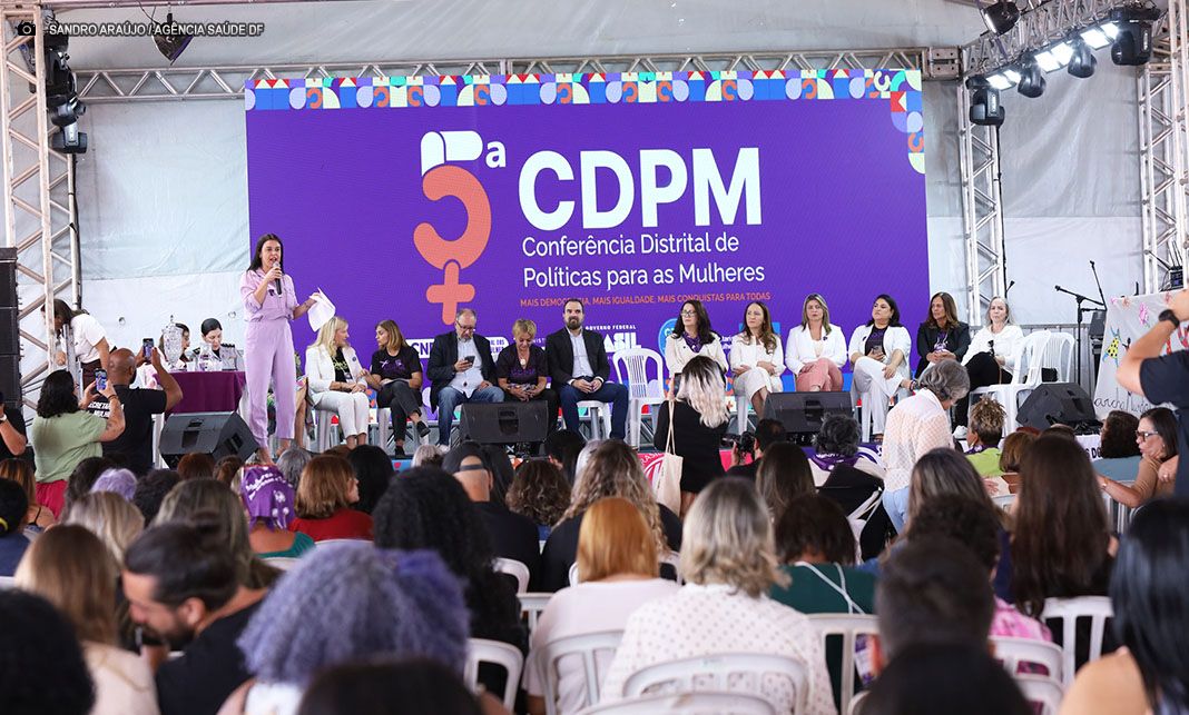 Saúde do DF se mobiliza na 5ª Conferência de Políticas para Mulheres