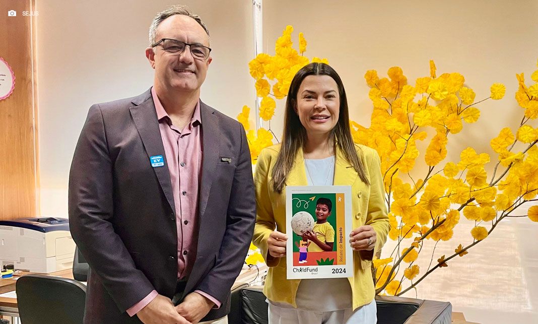 Sejus firma parceria inédita com a ChildFund para ampliar proteção digital de crianças e adolescentes no DF