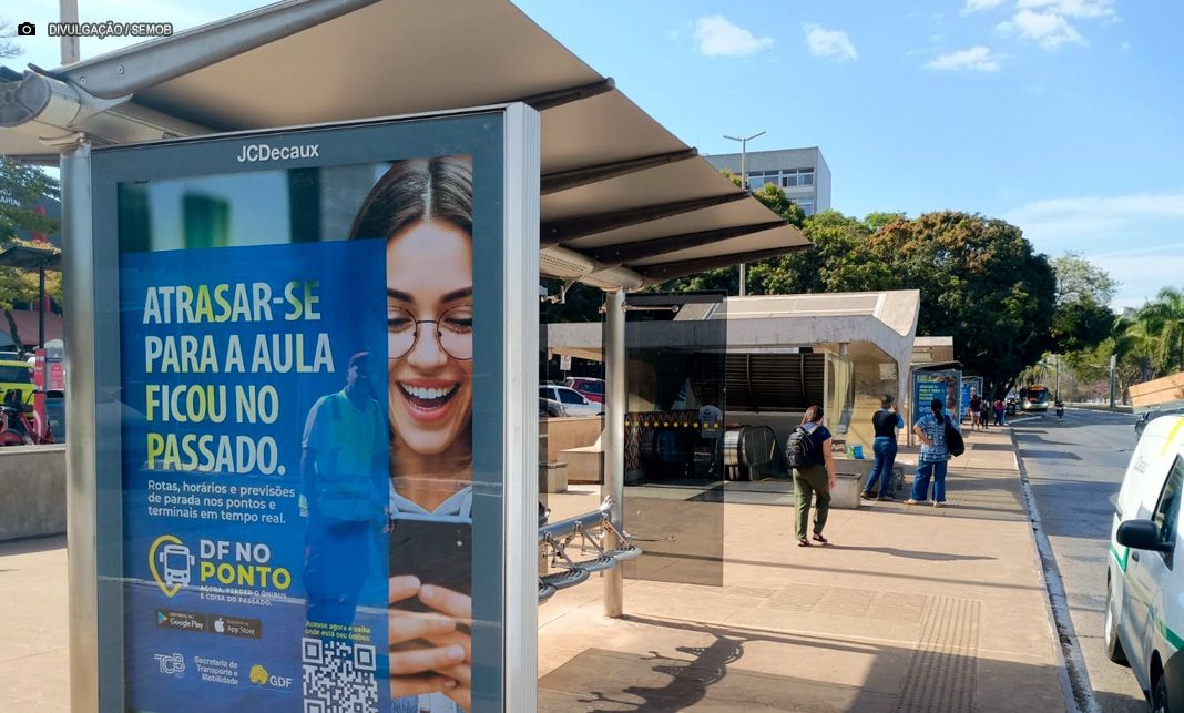 Usuários aderem ao DF no Ponto para planejar viagens do transporte público coletivo