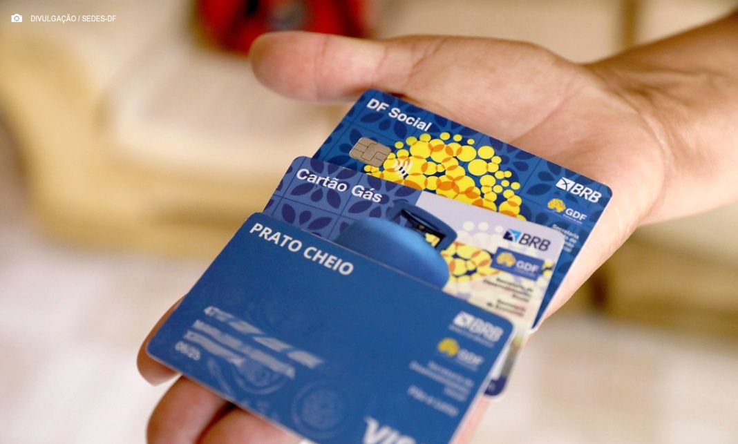 Liberados R$ 49 milhões para pagamento do Cartão Gás, Cartão Prato Cheio e DF Social
