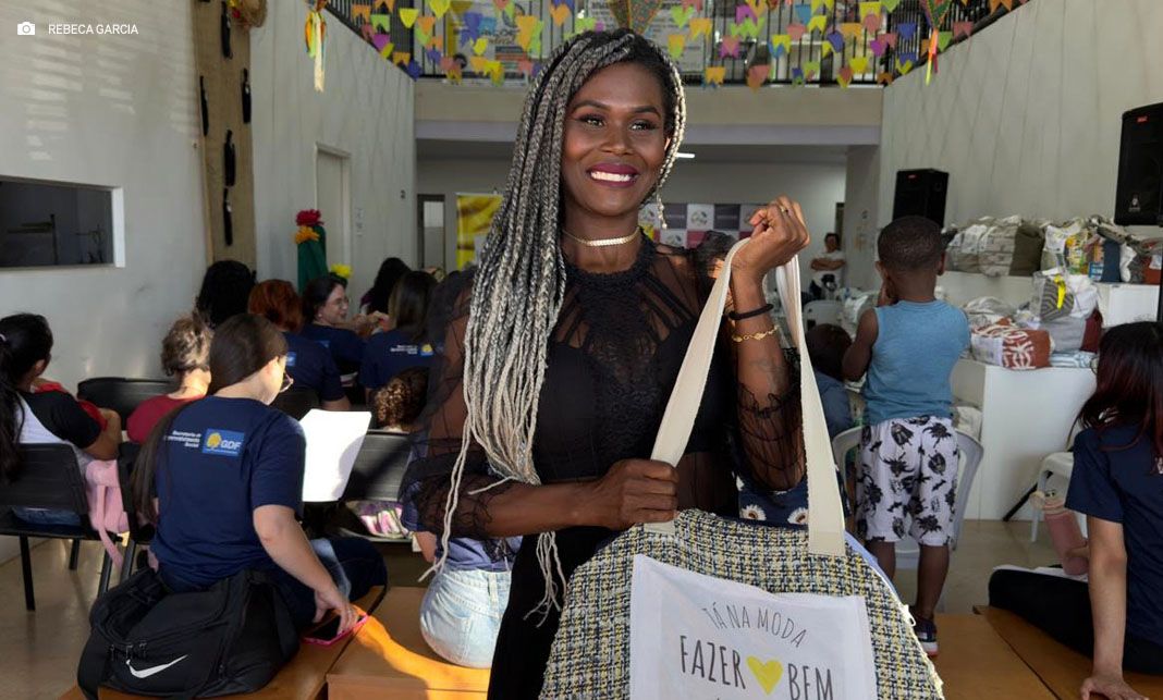 Segunda edição da campanha Fazer o Bem Tá na Moda entrega 50 bolsas a mulheres em vulnerabilidade e impulsiona empreendedorismo