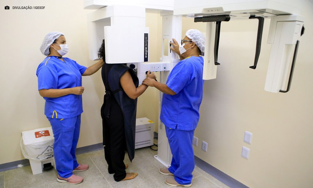 Hospital de Santa Maria zera fila de tomografias odontológicas