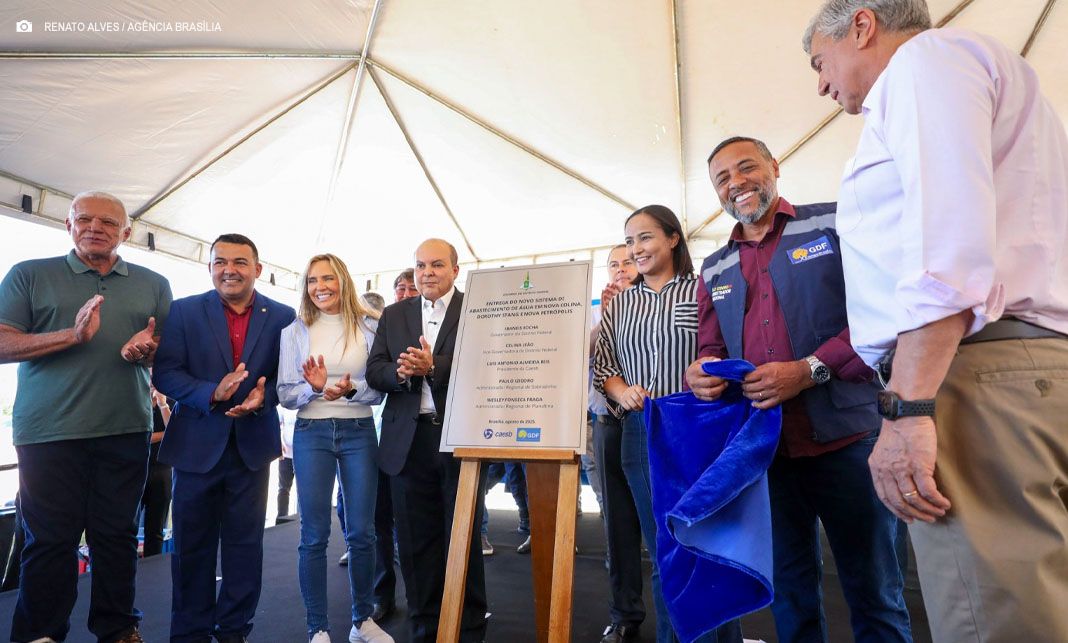 Com investimento de R$ 200 milhões, GDF reforça abastecimento de água para 500 mil brasilienses