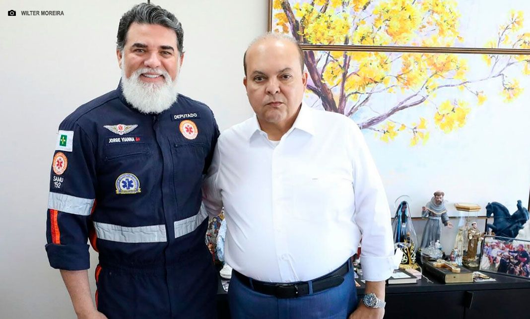 Jorge Vianna recebe ‘sinal verde’ do governador Ibaneis Rocha para tratar de reestruturação salarial da GAPS e demandas de outras categorias