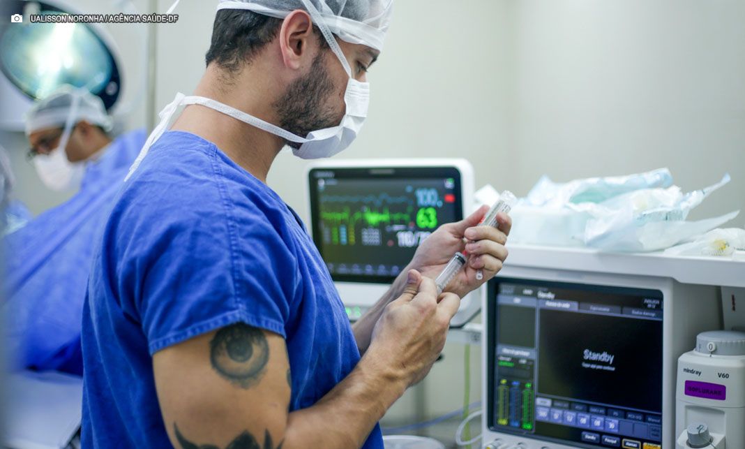 GDF contrata serviços de anestesia para ampliar cirurgias eletivas