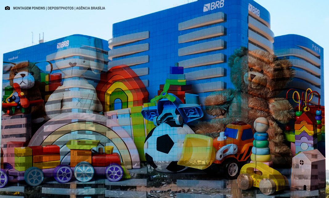 Instituto BRB promove campanha para doar brinquedos no Dia das Crianças