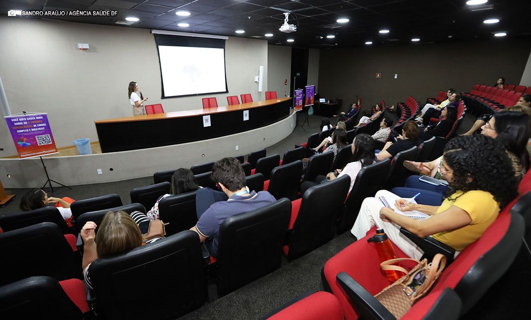 SES-DF promove palestras sobre prevenção do câncer ginecológico