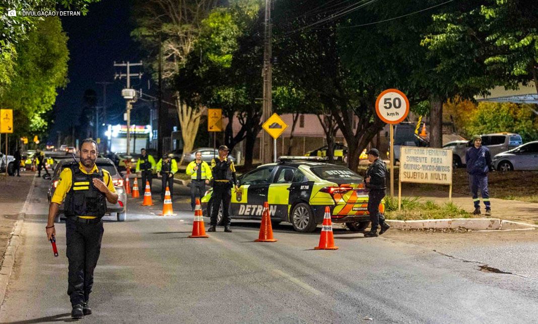 Megaoperação da Lei Seca encerra Semana Nacional do Trânsito no DF
