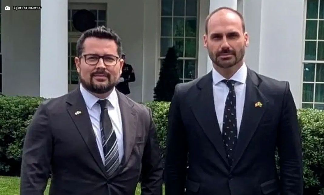 PGR denuncia Eduardo Bolsonaro e Paulo Figueiredo por coação ao STF