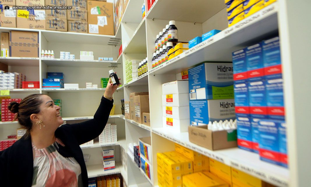 Dispensação de medicamentos em farmácias de Alto Custo cresce 15% no DF