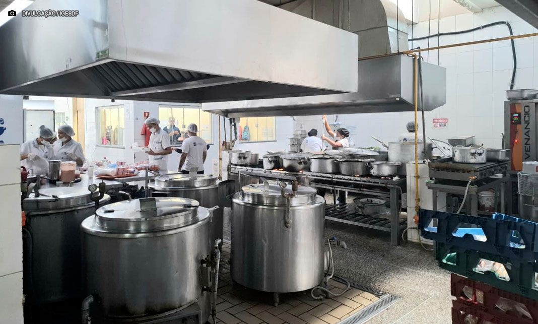 IGESDF lança edital de R$ 8,2 milhões para reformar cozinha do Hospital de Santa Maria