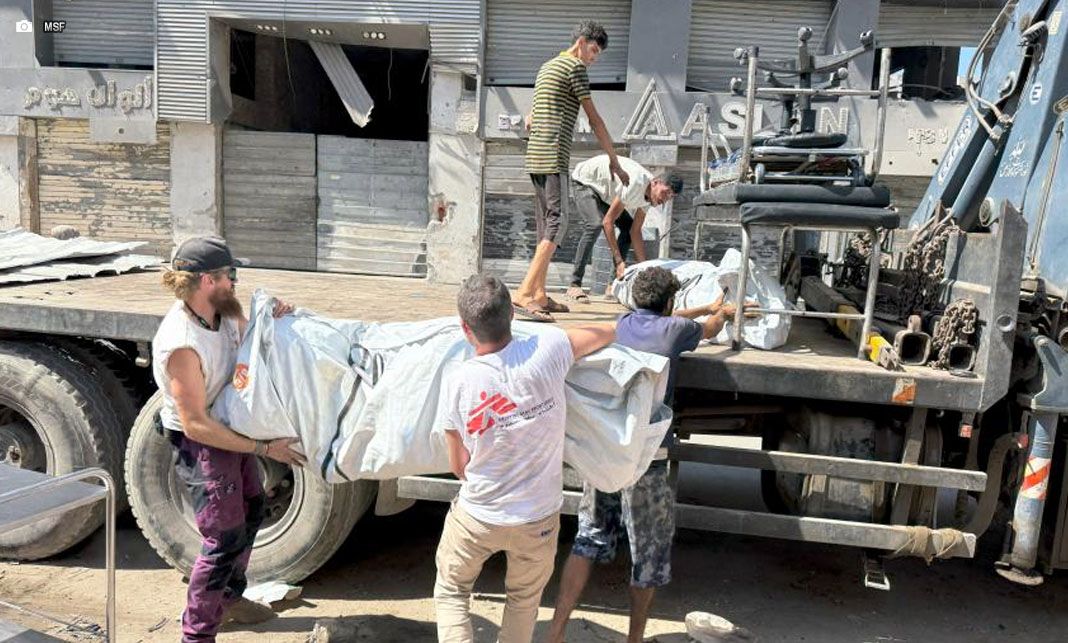 Médicos Sem Fronteiras é forçada a suspender atividades em meio à intensificação dos ataques israelenses na Cidade de Gaza