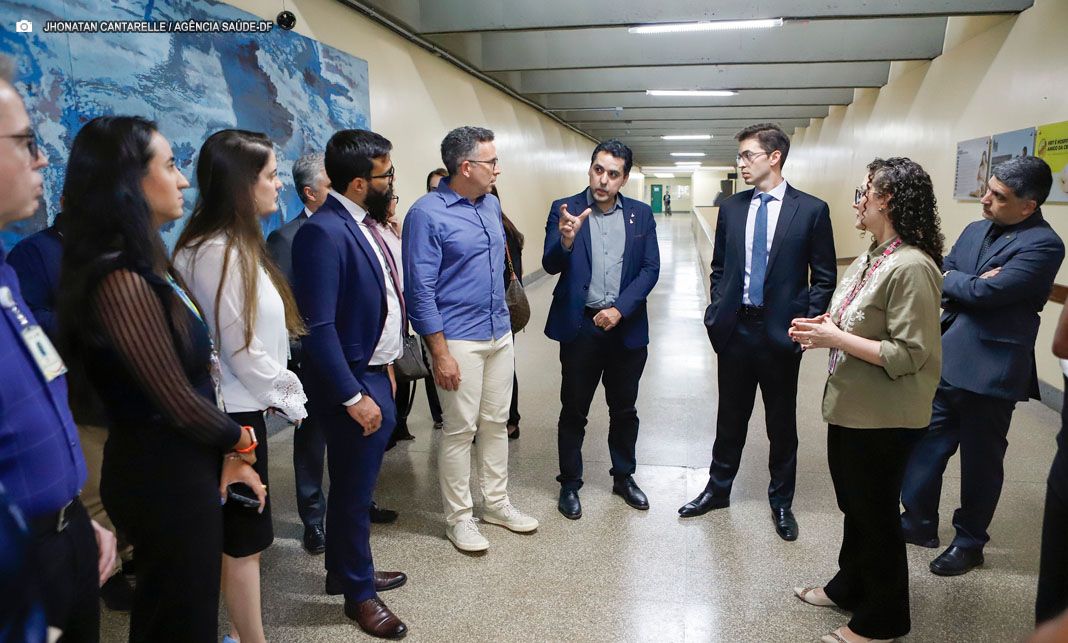 Procuradores do DF visitam hospitais para aprimorar assessoria jurídica à Saúde
