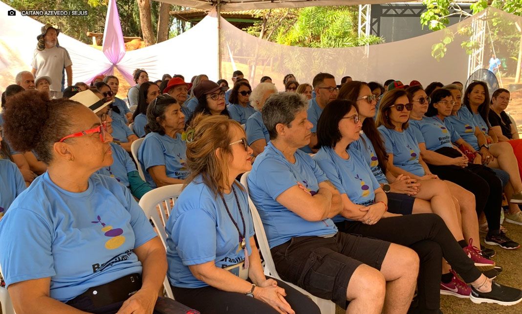 Projeto Brasília em Equilíbrio debate saúde mental com 2 mil pessoas no Parque Olhos d’Água