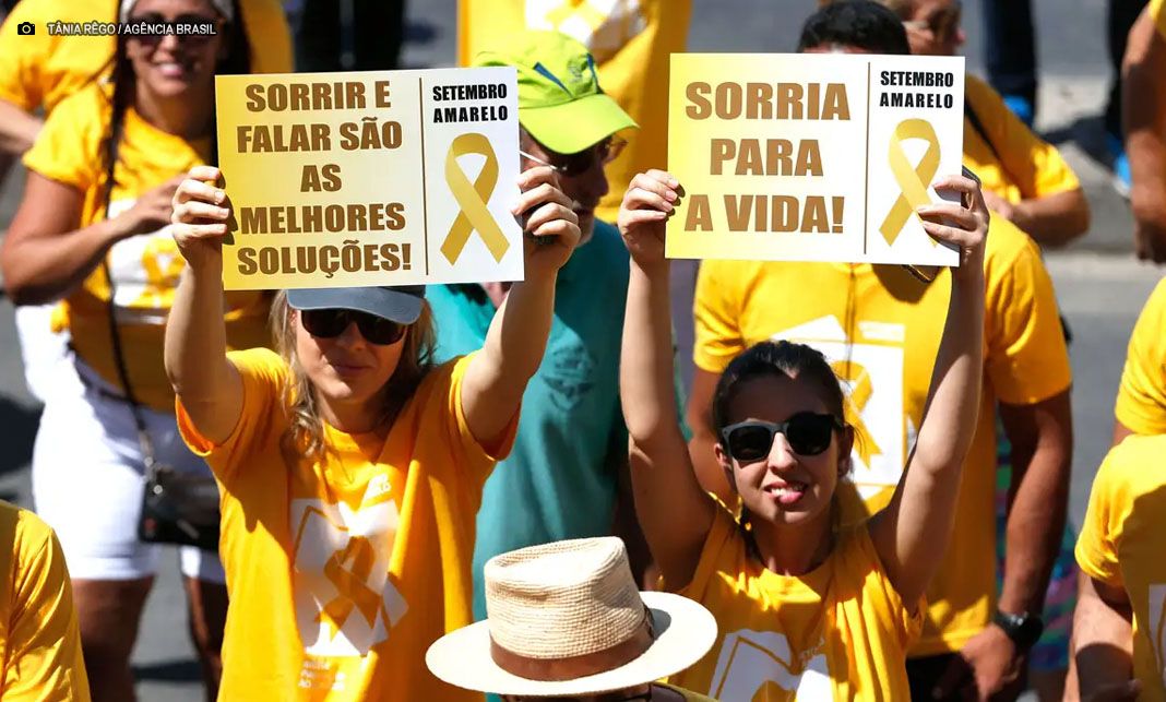 Governo sanciona lei que torna Setembro Amarelo política pública nacional