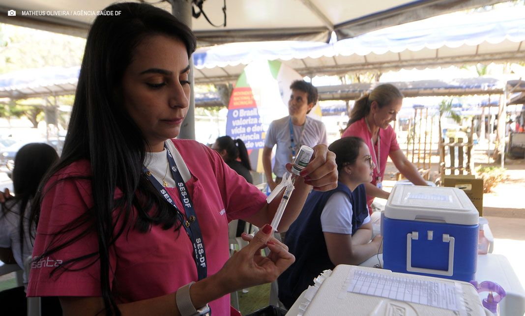 GDF intensifica vacinação contra o sarampo