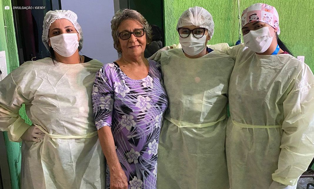 Equipe do Hospital de Santa Maria reverte risco de amputação por pé diabético