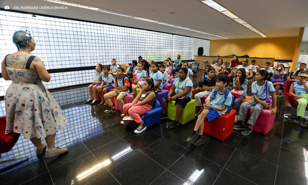 Biblioteca Nacional de Brasília lança clubinho de leitura para crianças