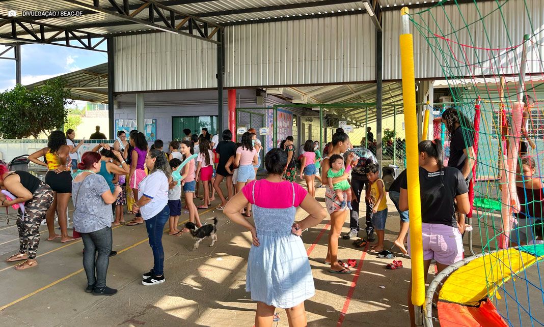 Comunidade Kids leva lazer e serviços gratuitos ao Recanto das Emas