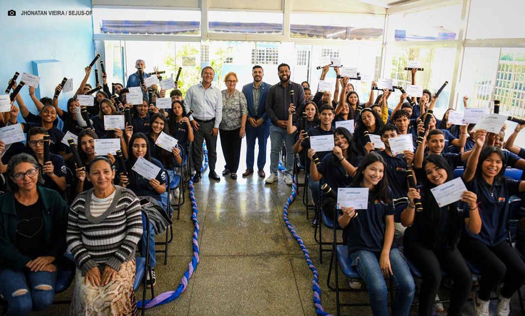 Projeto Novo Caminhar oferece cursos gratuitos para mais de 170 adolescentes em Samambaia