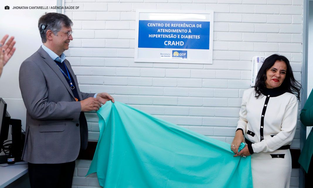 Centro de Referência em Diabetes e Hipertensão é inaugurado em Ceilândia