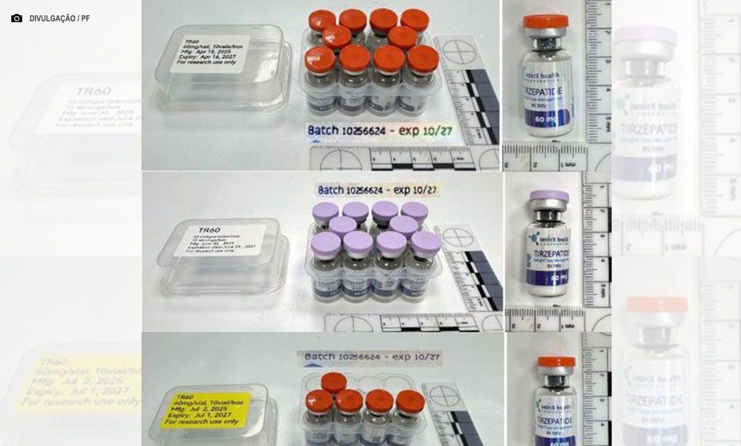 Polícia Federal deflagra operação contra importação clandestina de emagrecedores