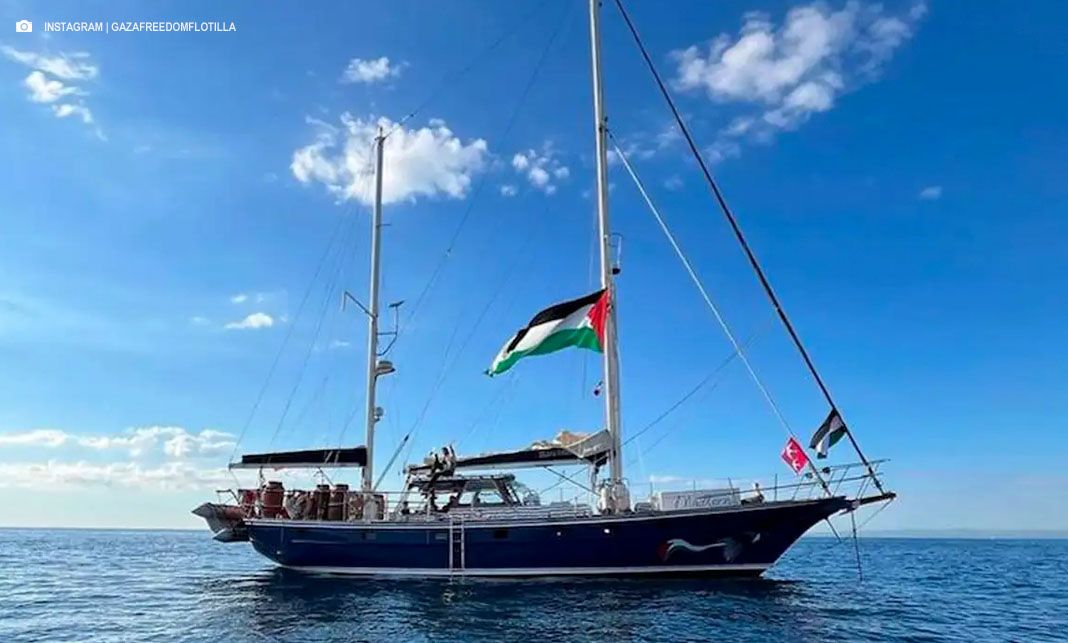 Israel captura ativistas brasileiros em flotilha para Gaza; famílias vivem apreensão