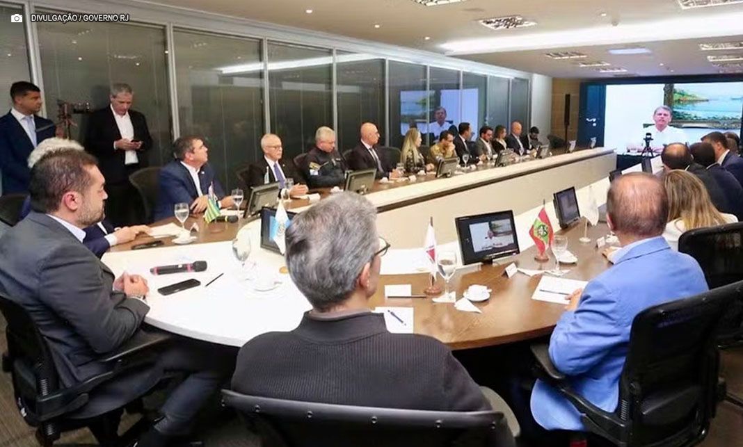 Sete governadores anunciam “Consórcio da Paz” após operação no Rio de Janeiro