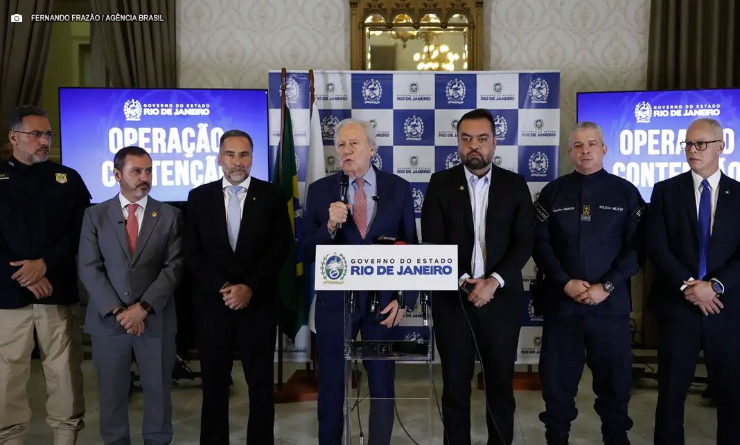 Lewandowski e Castro anunciam escritório emergencial contra crime no Rio de Janeiro
