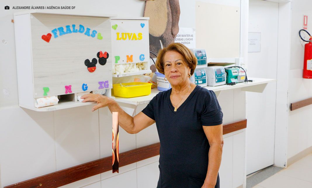Dia do Servidor Público: Marilene de Abreu completa 50 anos de serviço no Hospital de Brazlândia