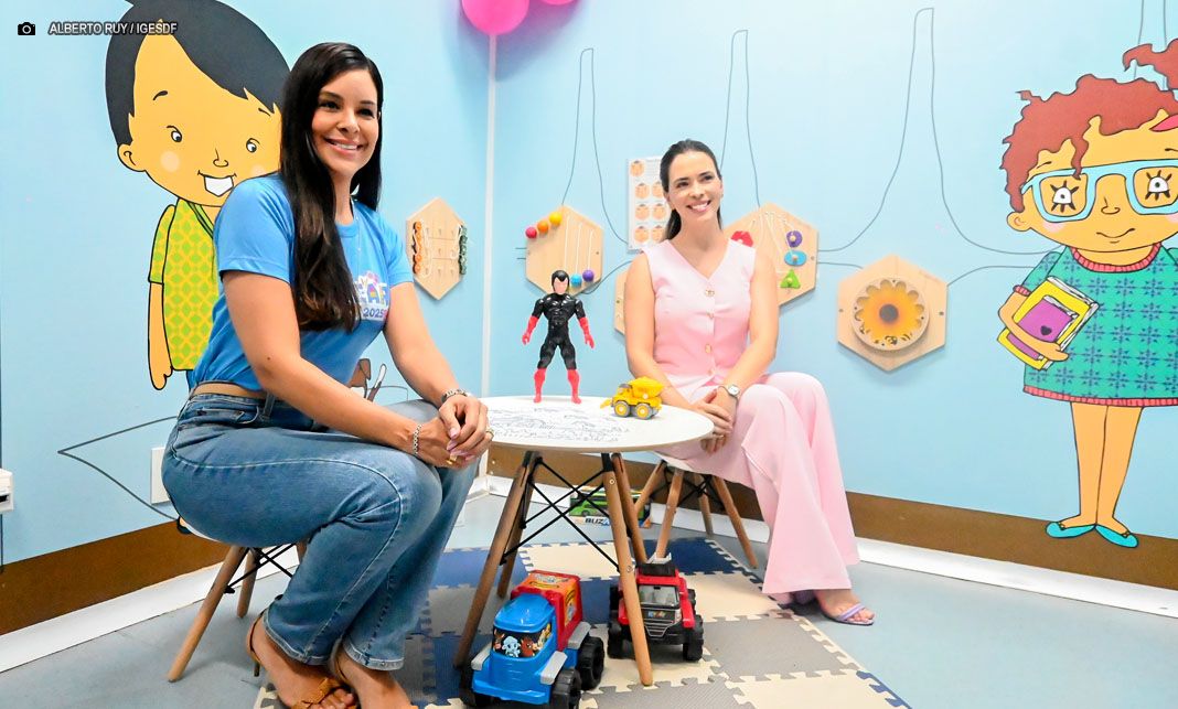 Primeira-dama do DF inaugura Espaço Humanizar Kids em UPAs
