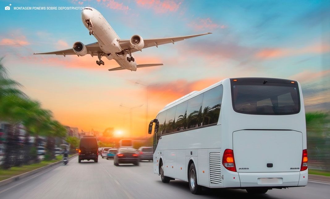 Avião supera ônibus e se torna principal transporte coletivo em viagens nacionais