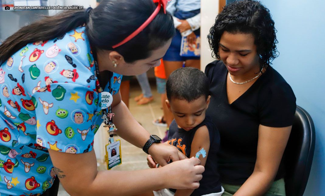 Poliomielite: cobertura vacinal abaixo da meta no DF é preocupante