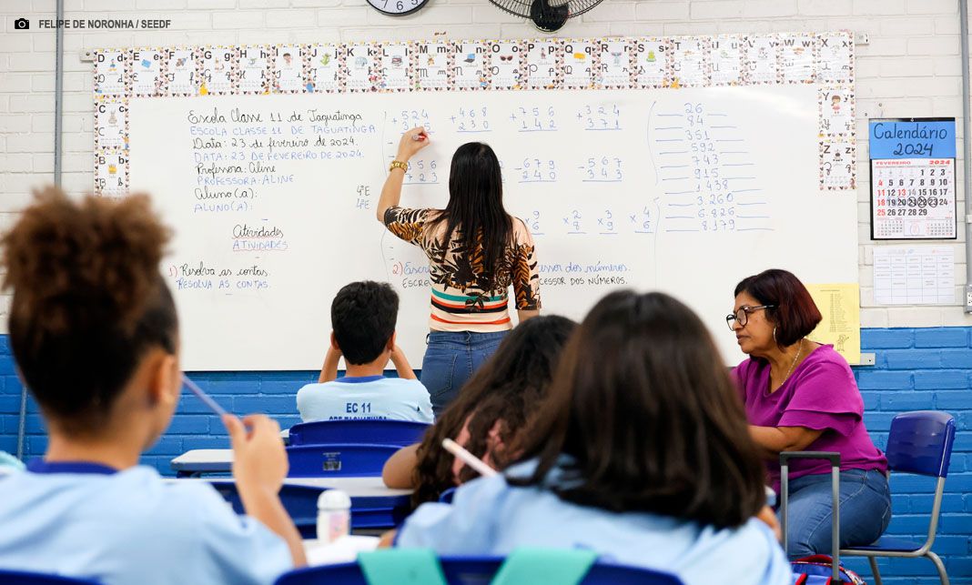 GDF autoriza concurso para a educação com mais de 10 mil vagas