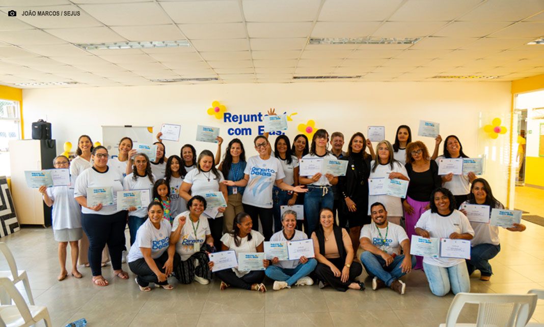 Rejunte é com Elas já capacitou mais de 150 mulheres e amplia presença feminina na construção civil do DF