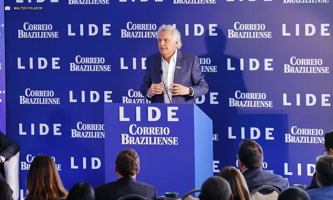 Caiado destaca liderança de Goiás em inteligência artificial e critica pautas do governo federal