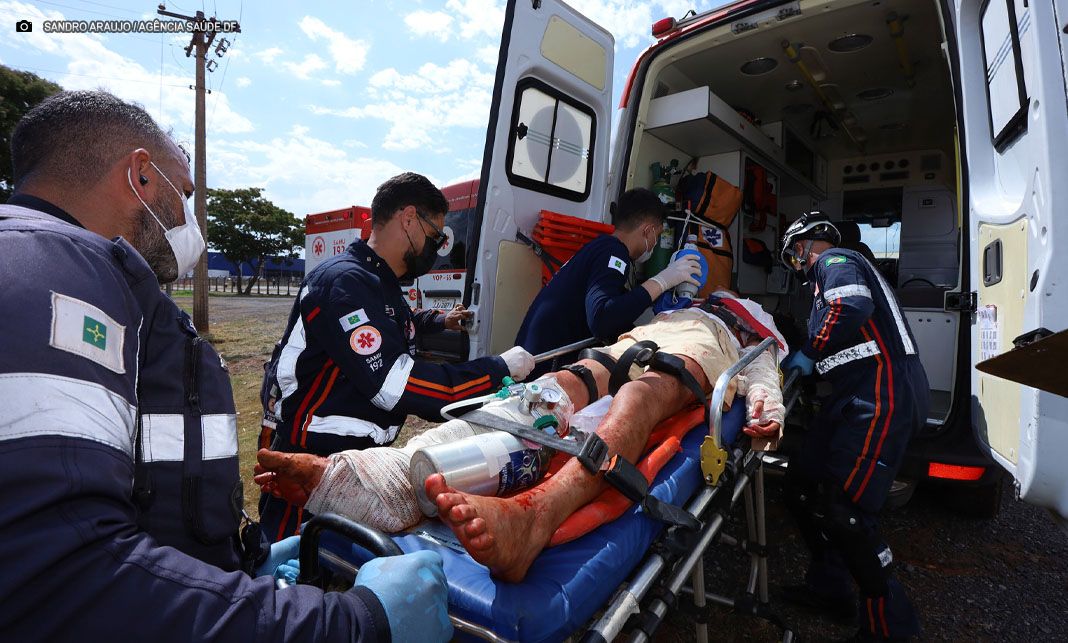 SAMU: Equipes simulam desastre aéreo para salvar vidas na Capital