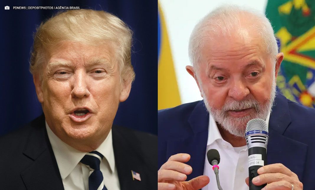 Lula pede a Trump fim de sobretaxa de 50% sobre produtos brasileiros