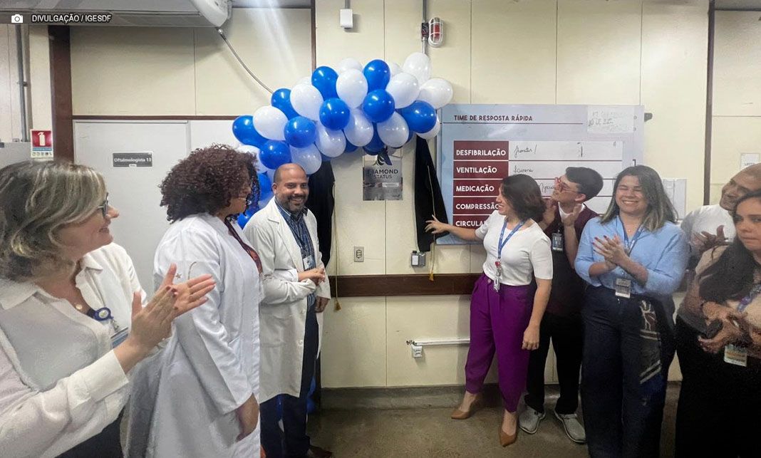 Hospital de Base conquista selo diamante de excelência no atendimento a pacientes com AVC