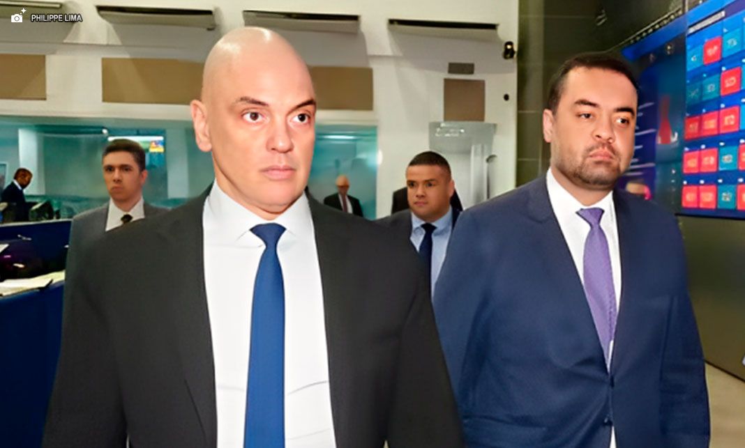 Alexandre de Moraes e Cláudio Castro e Moraes discutem ‘Operação Contenção’ e retomada de territórios no Rio