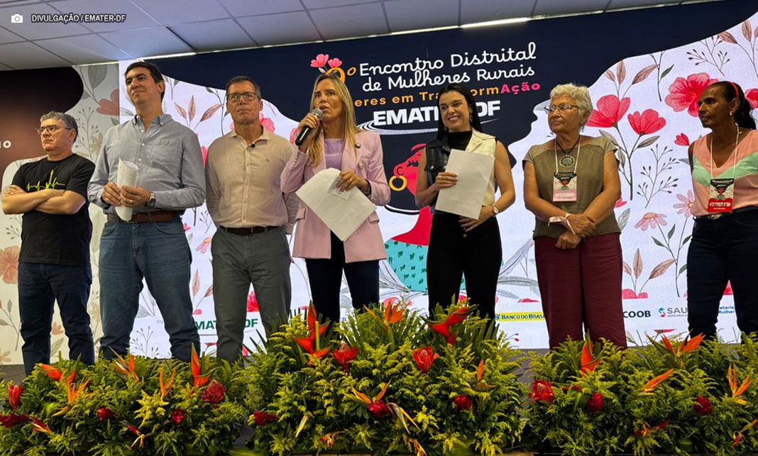 Emater-DF promove encontro com mulheres rurais e recebe demandas do setor