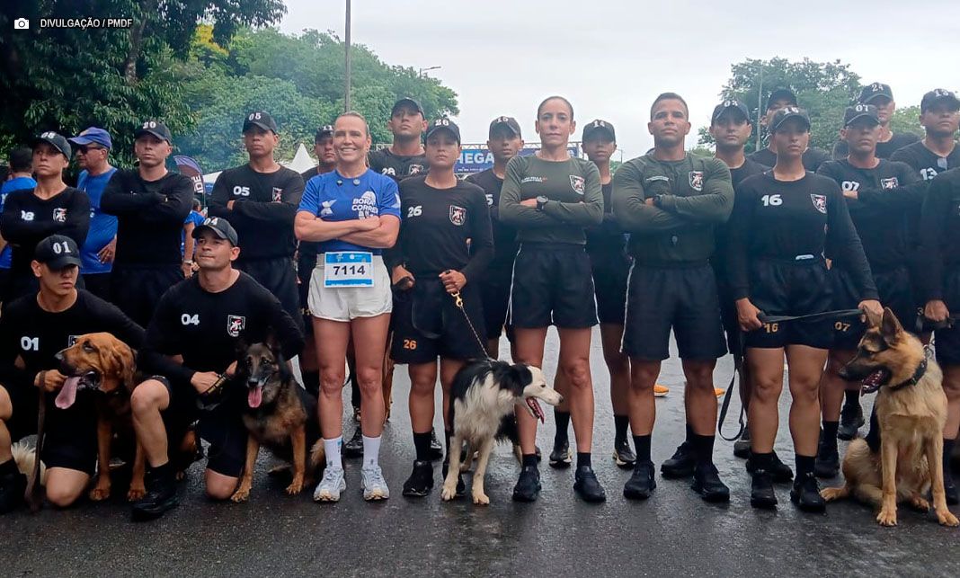 PMDF participa de corrida em Brasília com mais de 3 mil atletas