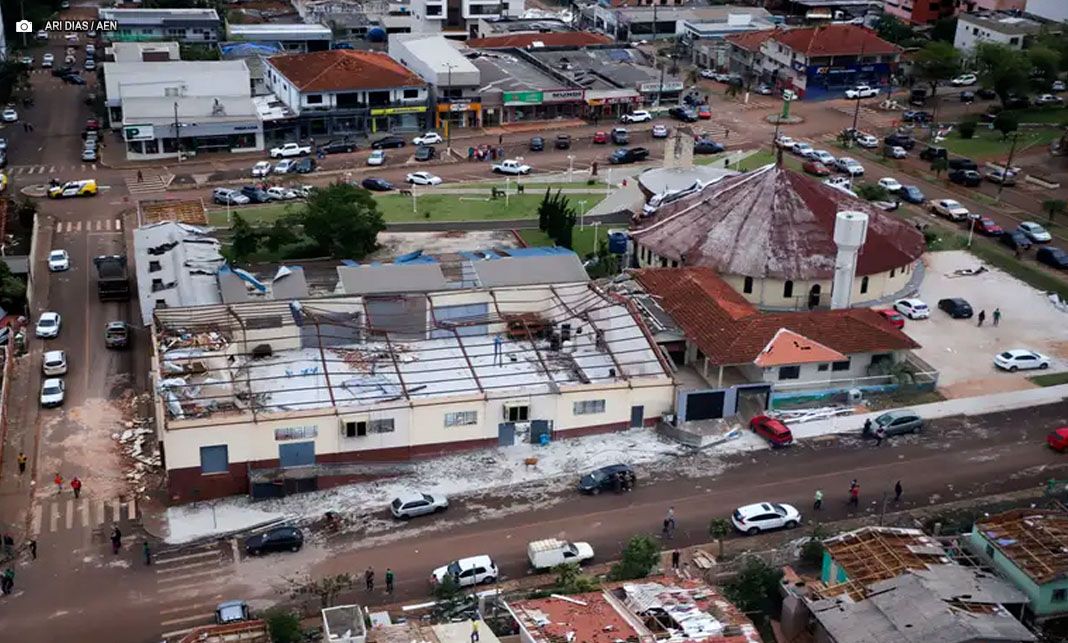 Governo Federal planeja liberar saque de FGTS para vítimas de tornado no Paraná